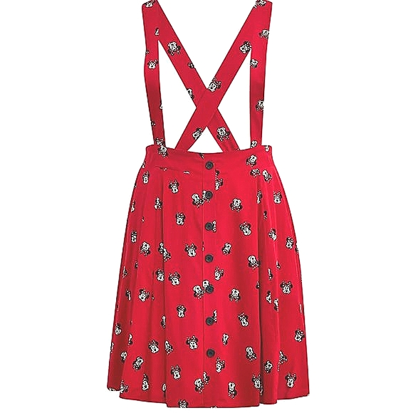 ❤️NWT VINTAGE TORRID SKIRT MINNIE MOUSE MINI SKIRTALL DISNEY CHALLIS - PLUS SIZE - Picture 9 of 11